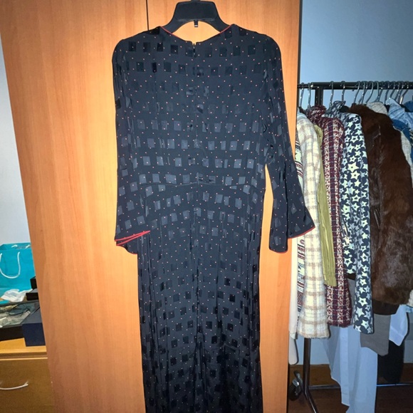 *DISCONTINUED* Cefinn Black Polka Dot Maxi Dress - Picture 6 of 6